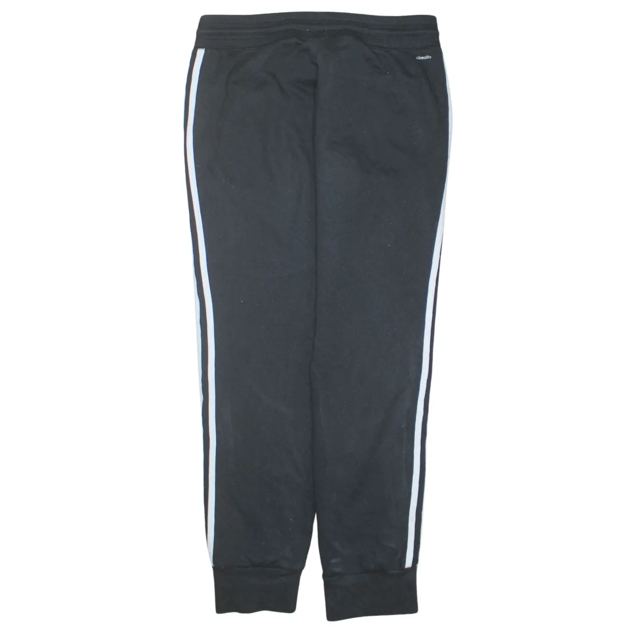 Adidas 90's 3 Stripes Casual Joggers / Sweatpants Medium Black sold by Vintage Club product image thumbnail 2