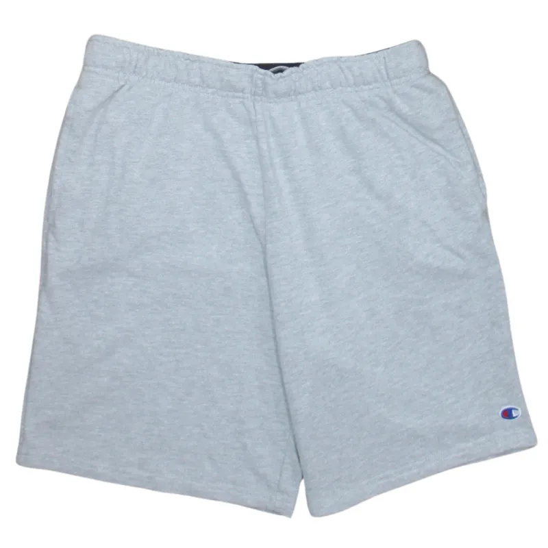 Champion 90's Elasticated Waistband Drawstrings Baggy Chino Shorts Medium Grey made by Champion