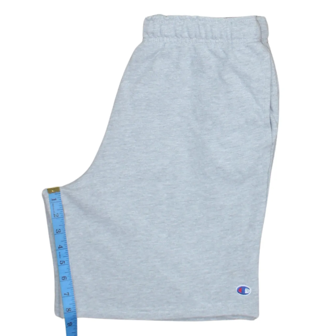 Champion 90's Elasticated Waistband Drawstrings Baggy Chino Shorts Medium Grey sold by Vintage Club product image thumbnail 5