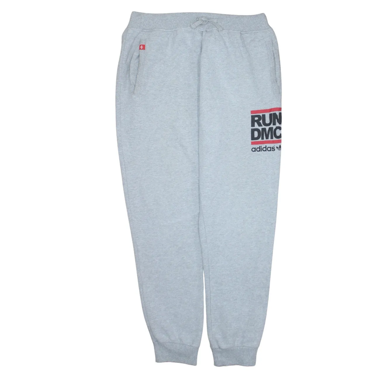 Adidas 90's Rib Cuff Casual Joggers / Sweatpants Medium Grey sold by Vintage Club