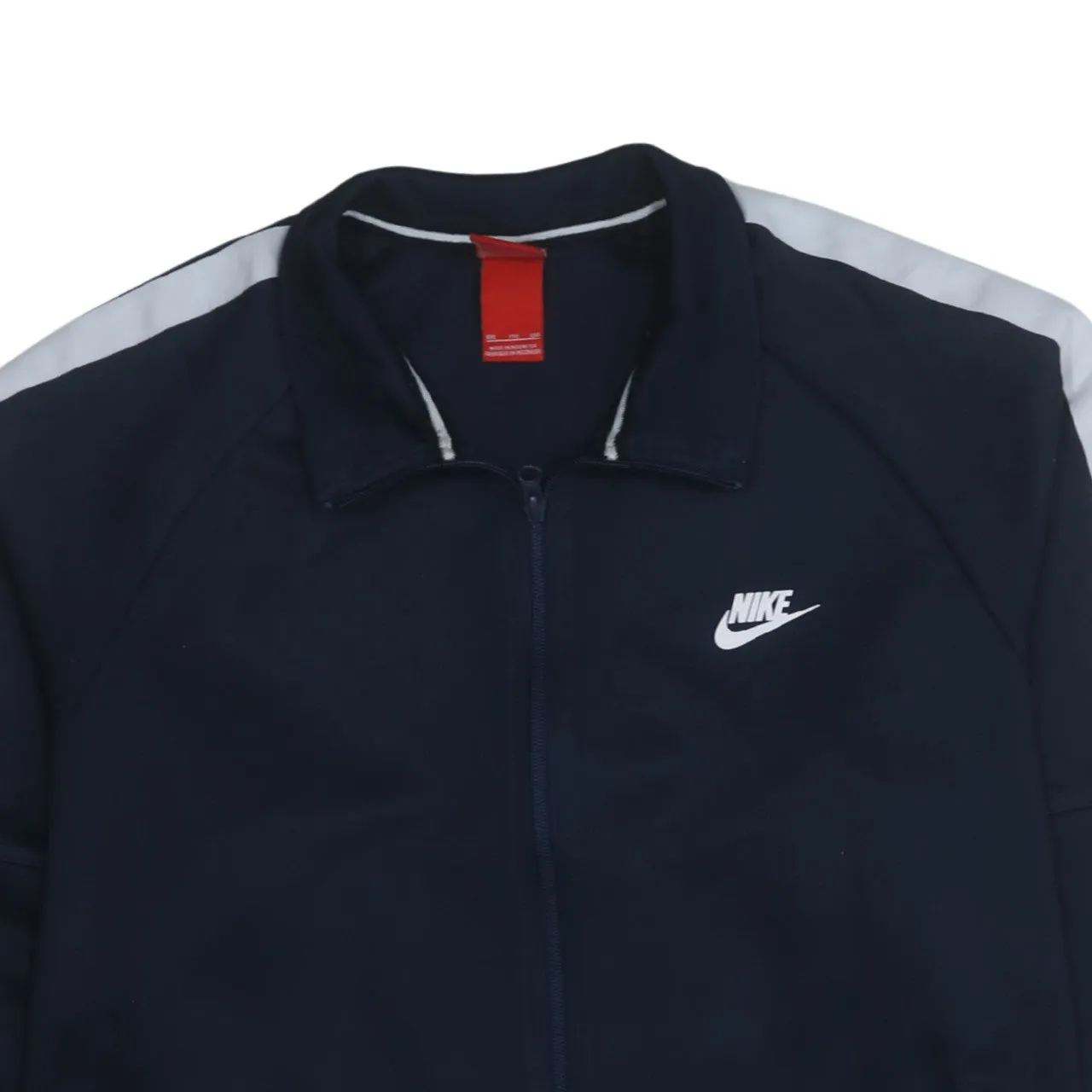 Nike 90's Swoosh Full Zip Up Sweatshirt XXLarge (2XL) Navy Blue sold by Vintage Club product image thumbnail 3