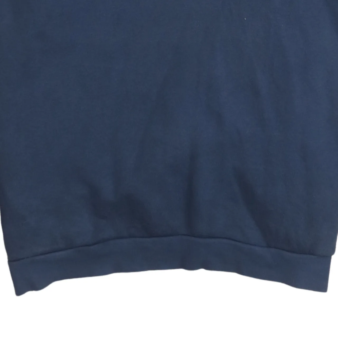 Adidas 90's Striped Sleeve Pullover Hoodie Medium Blue sold by Vintage Club product image thumbnail 4