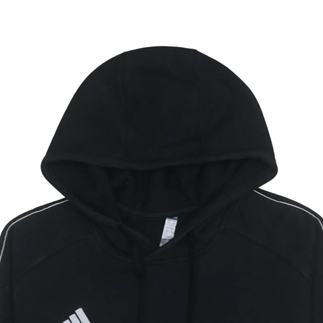 Adidas 90's Drawstring Pockets Pullover Hoodie XXLarge (2XL) Black sold by Vintage Club product image thumbnail 3