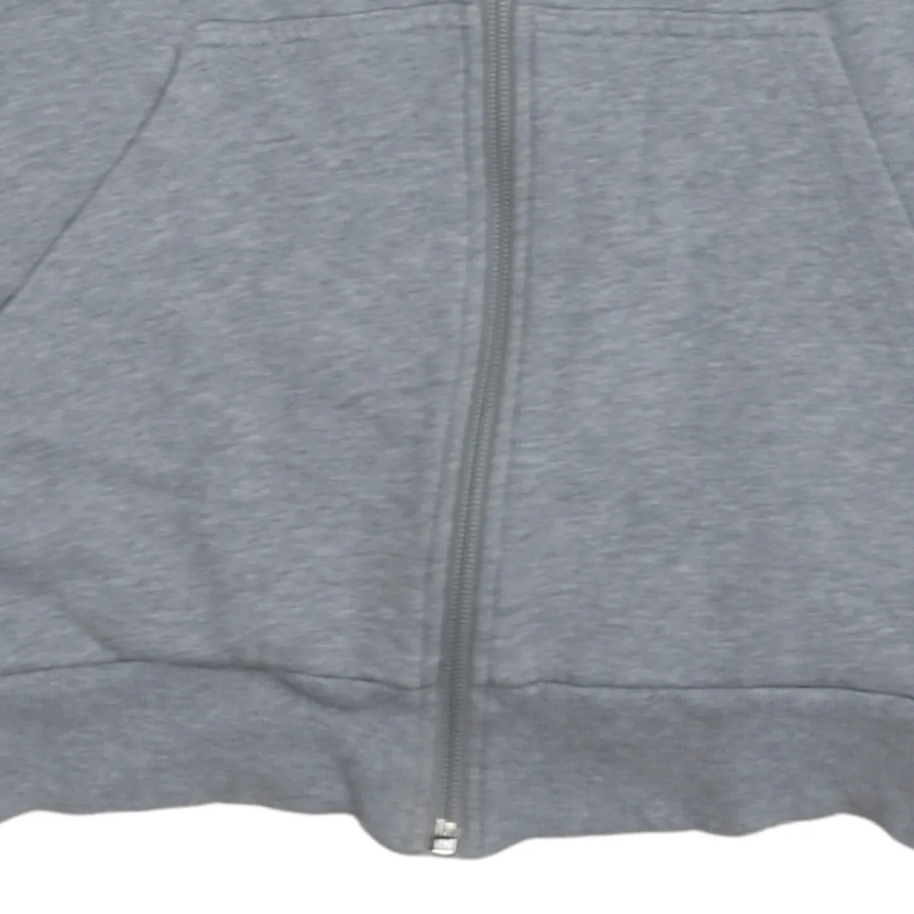 Adidas 90's Striped Sleeve Full Zip Up Hoodie Medium Grey sold by Vintage Club product image thumbnail 4