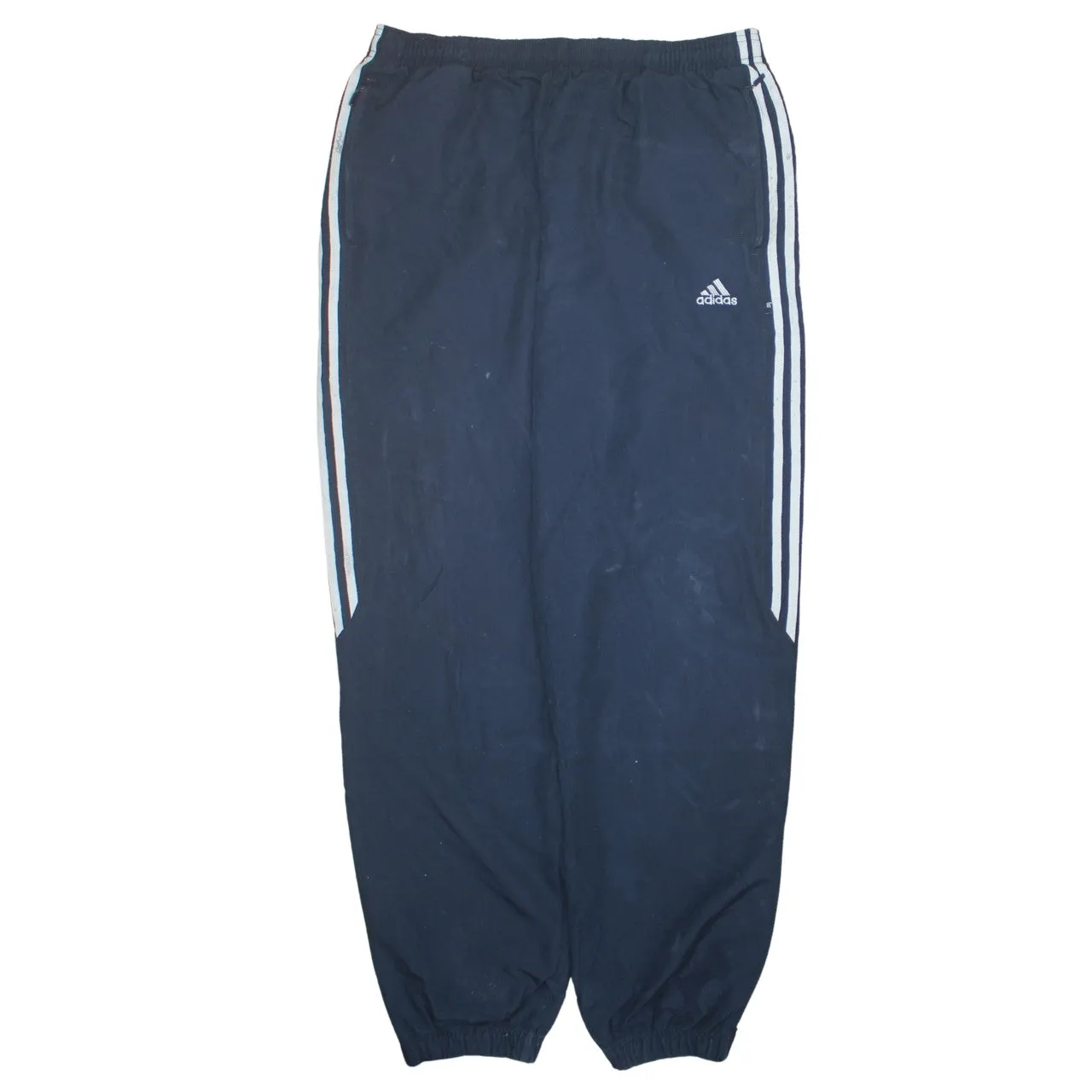Adidas 90's Tracksuit Casual Joggers / Sweatpants 34 Navy Blue sold by Vintage Club