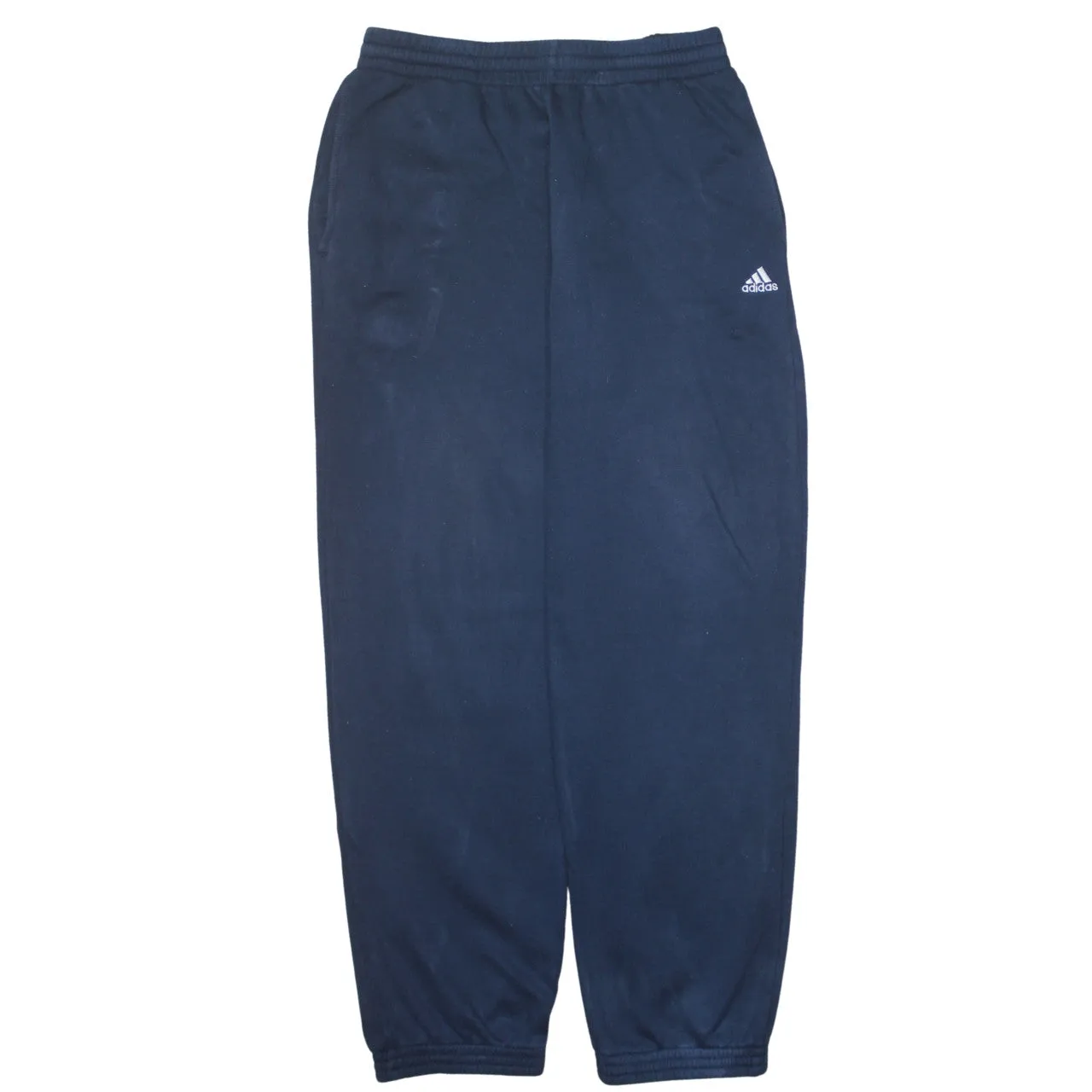 Adidas 90's Tracksuit Casual Joggers / Sweatpants Small Navy Blue sold by Vintage Club