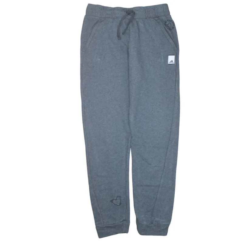 Adidas 90's Rib Cuff Casual Joggers / Sweatpants Small Grey sold by Vintage Club