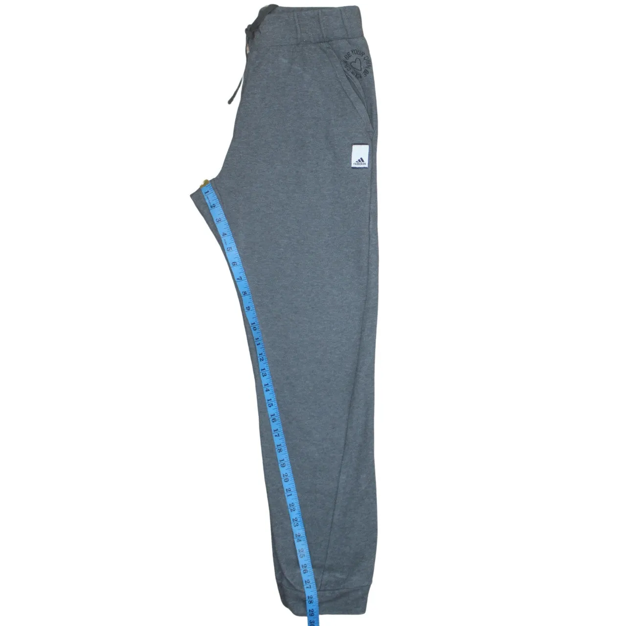 Adidas 90's Rib Cuff Casual Joggers / Sweatpants Small Grey sold by Vintage Club product image thumbnail 5