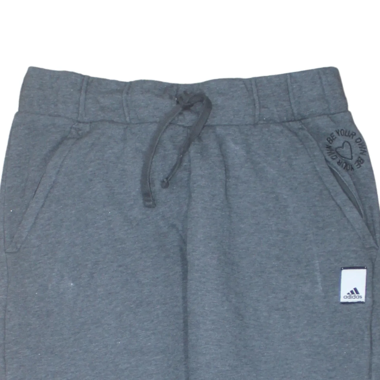Adidas 90's Rib Cuff Casual Joggers / Sweatpants Small Grey sold by Vintage Club product image thumbnail 3
