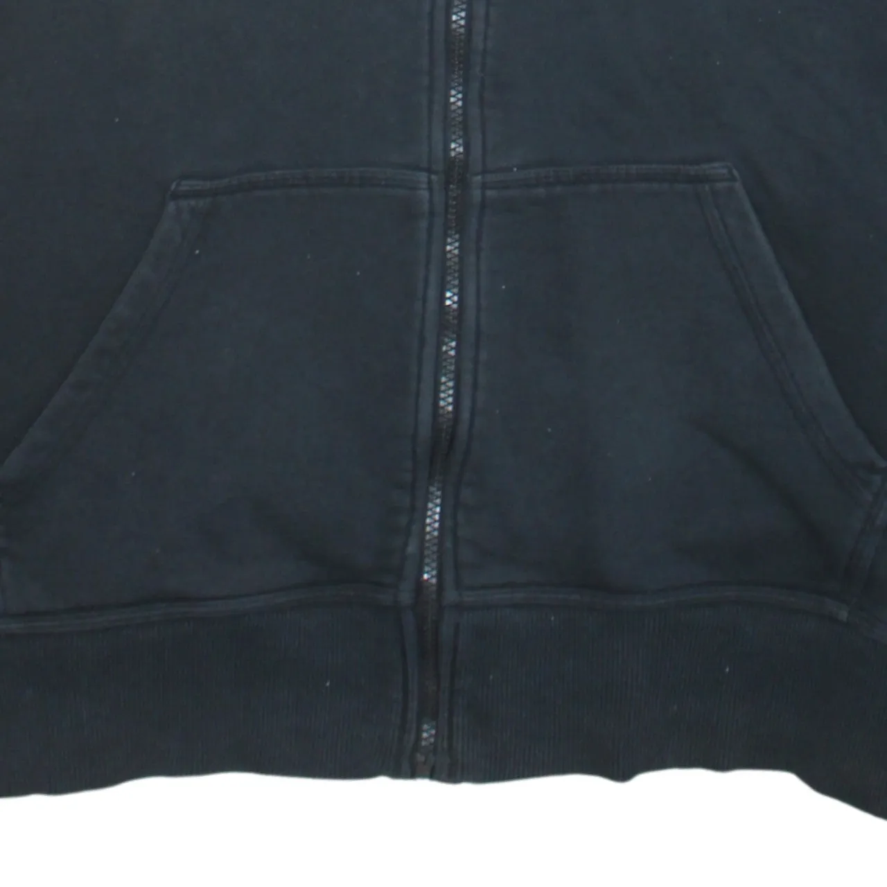 Nike 90's Swoosh Full Zip Up Hoodie XLarge Black sold by Vintage Club product image thumbnail 4