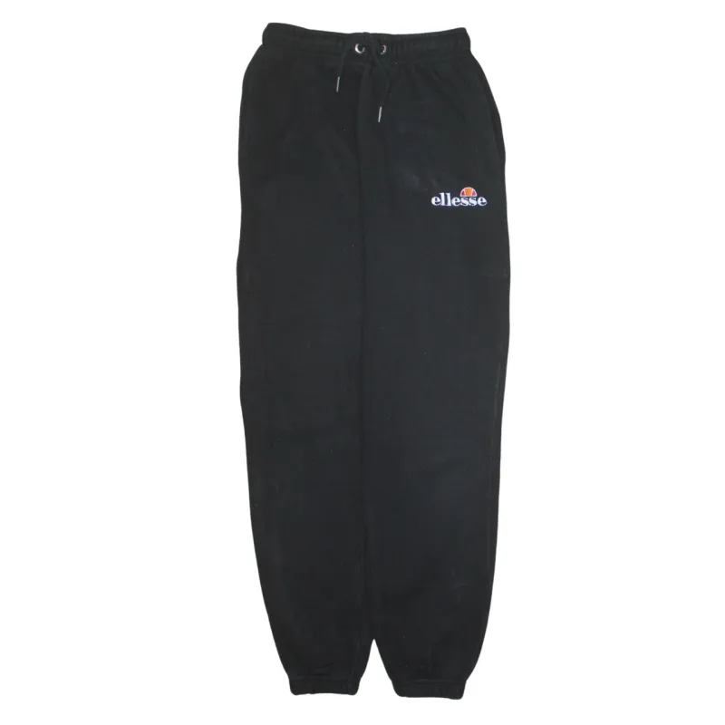 Ellesse 90's Tracksuit Casual Joggers / Sweatpants 24 Black made by Ellesse