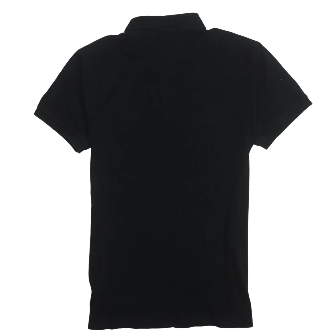 HUGO BOSS 90's Short Sleeves Quarter Button Polo Shirt Medium Black sold by Vintage Club product image thumbnail 2