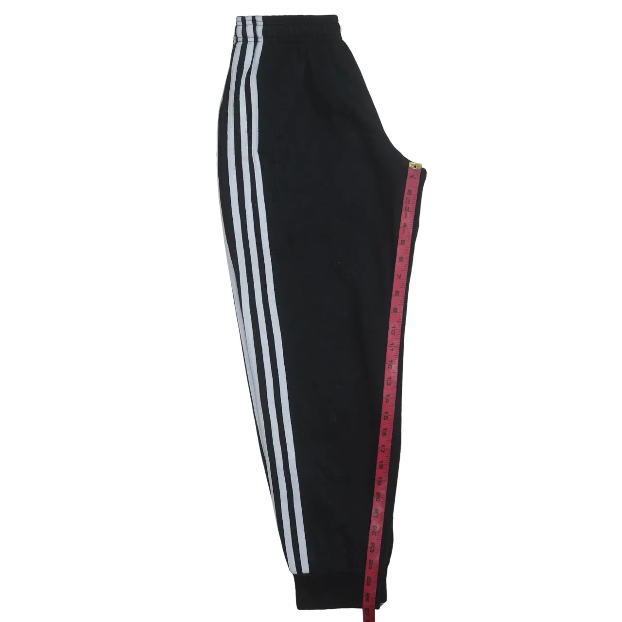Adidas 90's 3 Stripes Casual Joggers / Sweatpants 36 Black sold by Vintage Club product image thumbnail 5