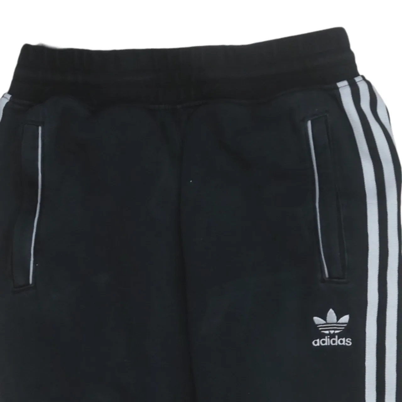 Adidas 90's 3 Stripes Casual Joggers / Sweatpants XSmall Black sold by Vintage Club product image thumbnail 3