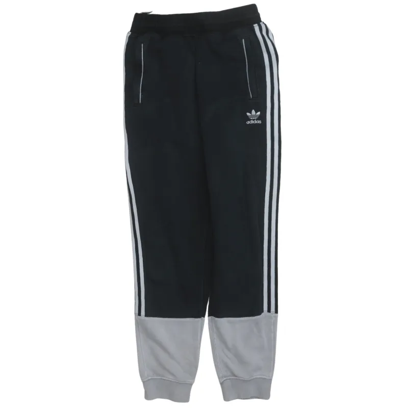 Adidas 90's 3 Stripes Casual Joggers / Sweatpants XSmall Black sold by Vintage Club