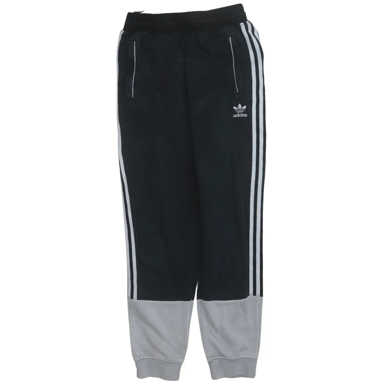 Adidas 90's 3 Stripes Casual Joggers / Sweatpants XSmall Black sold by Vintage Club