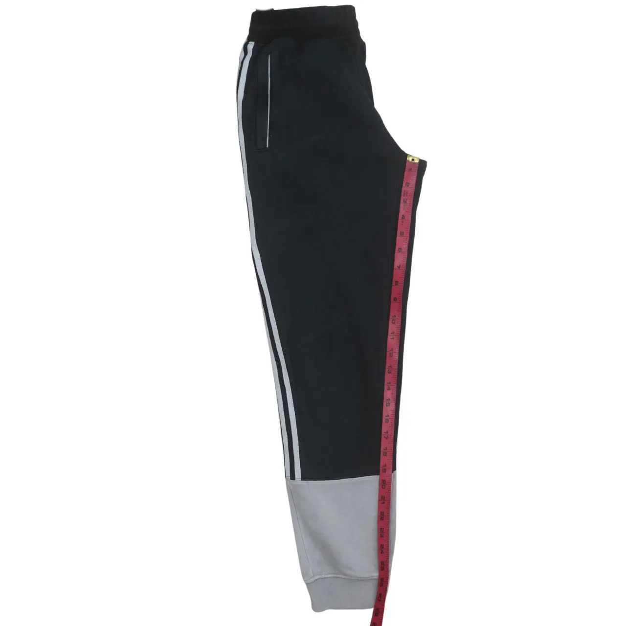 Adidas 90's 3 Stripes Casual Joggers / Sweatpants XSmall Black sold by Vintage Club product image thumbnail 5