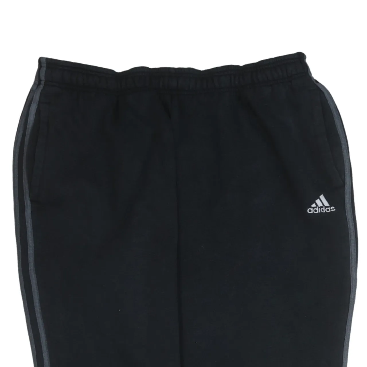 Adidas 90's Elasticated Waistband Drawstrings Casual Joggers / Sweatpants XLarge Black sold by Vintage Club product image thumbnail 3