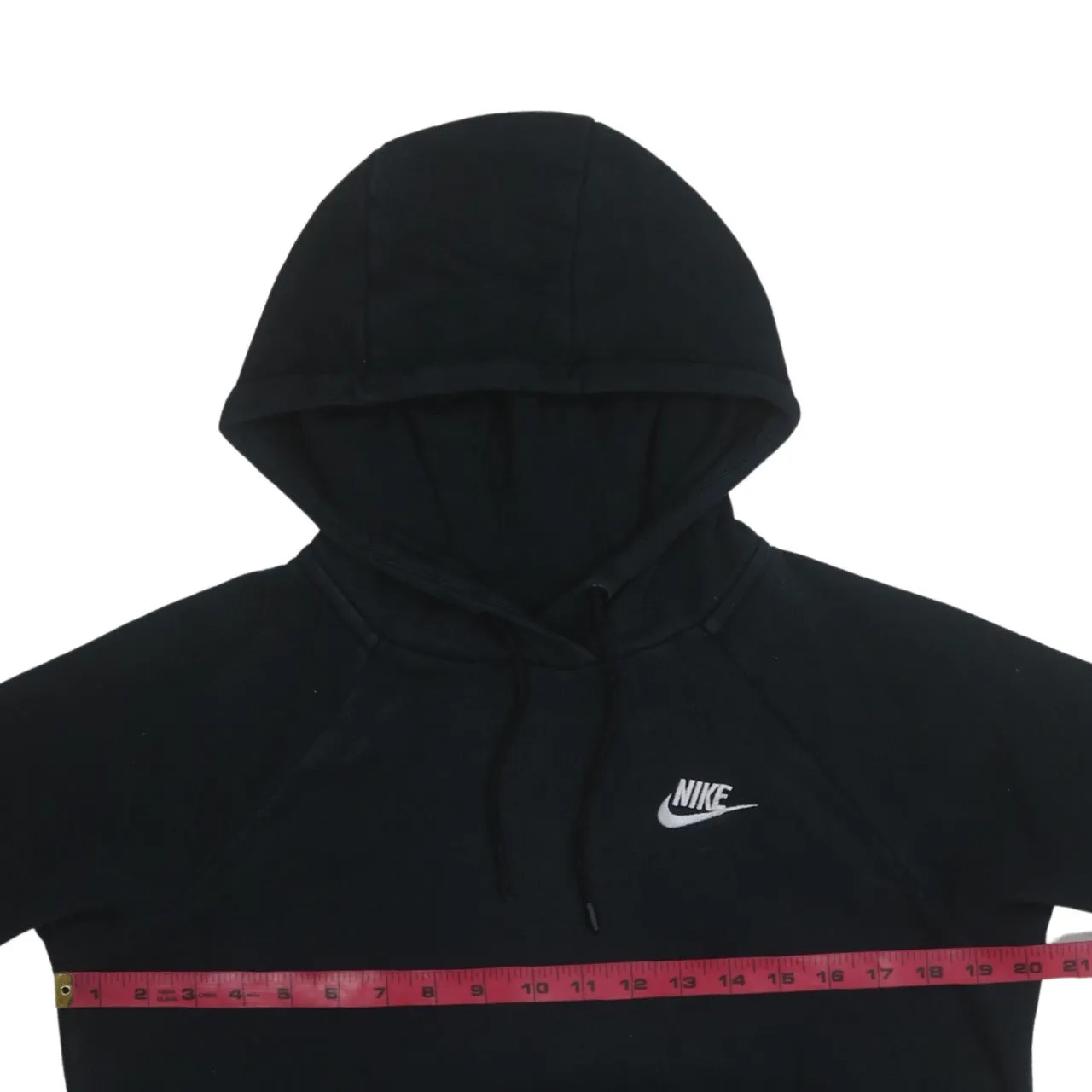 Nike 90's Swoosh Pullover Hoodie Small Black sold by Vintage Club product image thumbnail 5