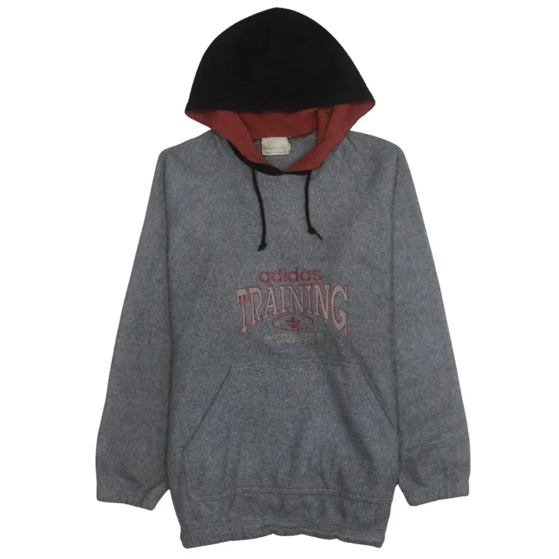 Adidas 90's Spellout Pullover Fleece Jumper XLarge Black made by Adidas
