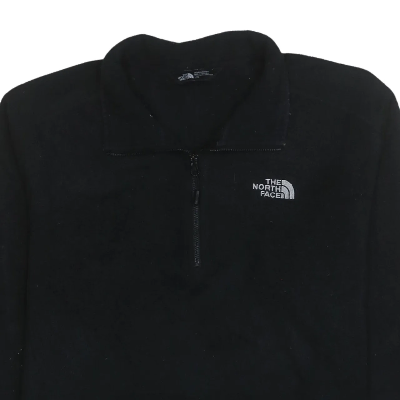 The North Face 90's Hiking Warm Quarter Zip Fleece Jumper Large Black sold by Vintage Club product image thumbnail 3