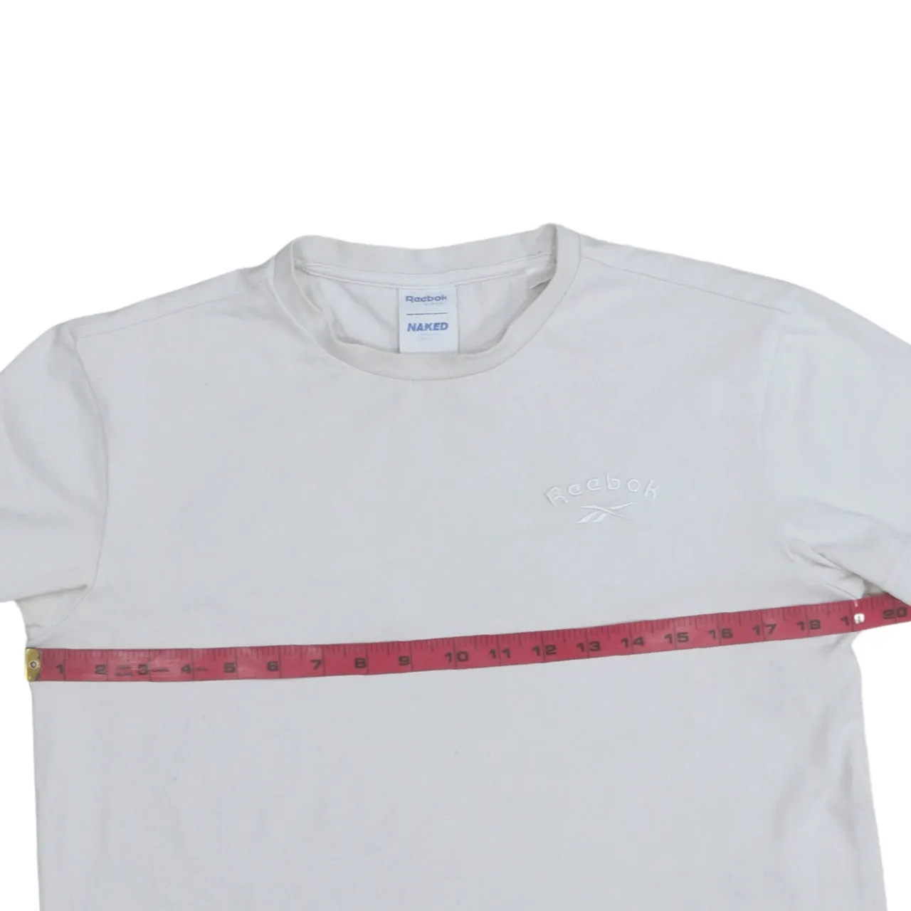 Reebok 90's Short Sleeves Crew Neck T Shirt Small White sold by Vintage Club product image thumbnail 5