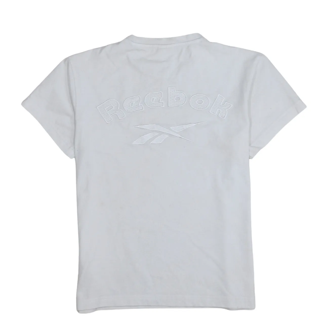 Reebok 90's Short Sleeves Crew Neck T Shirt Small White sold by Vintage Club product image thumbnail 2