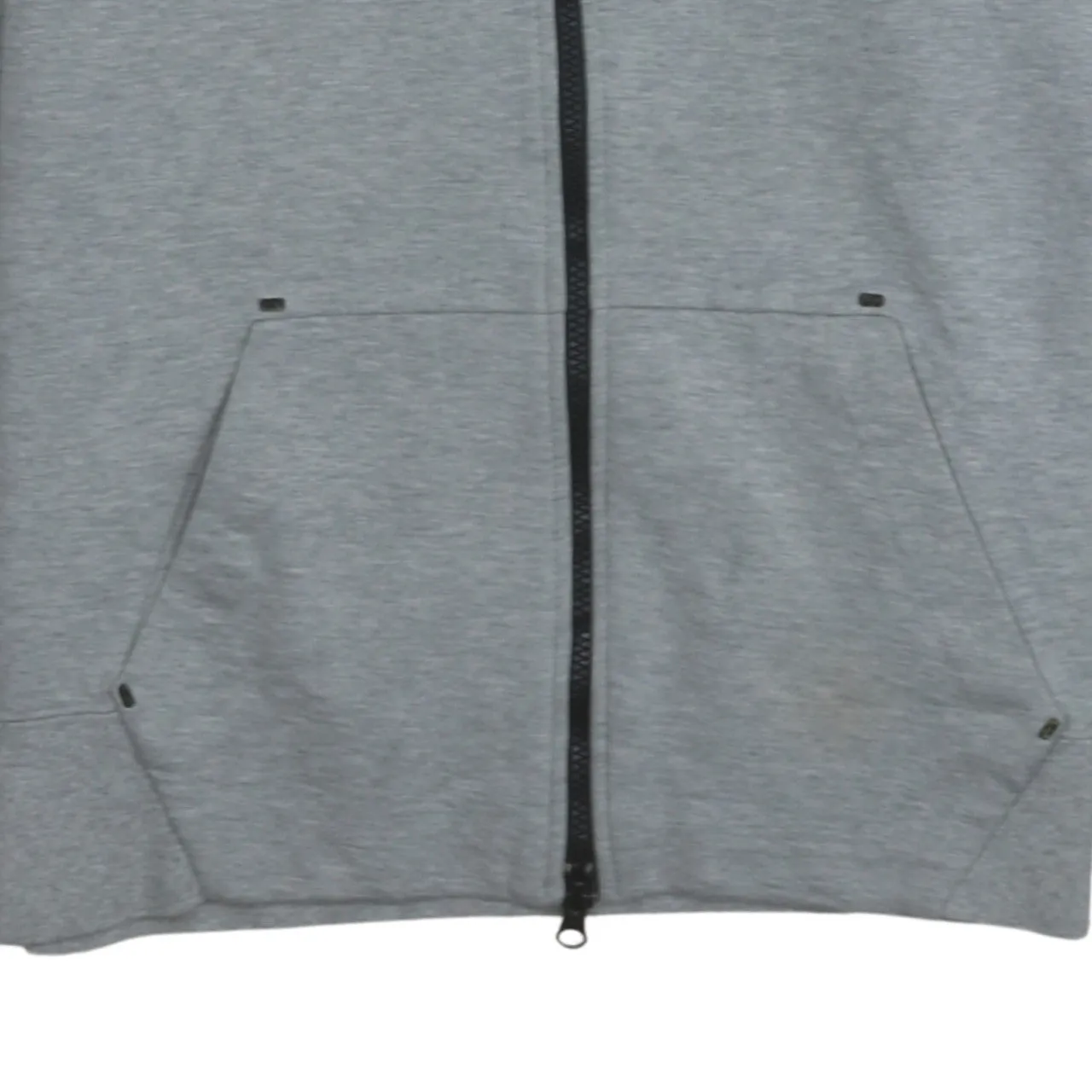 Nike 90's Swoosh Full Zip Up Hoodie XXLarge (2XL) Grey sold by Vintage Club product image thumbnail 4