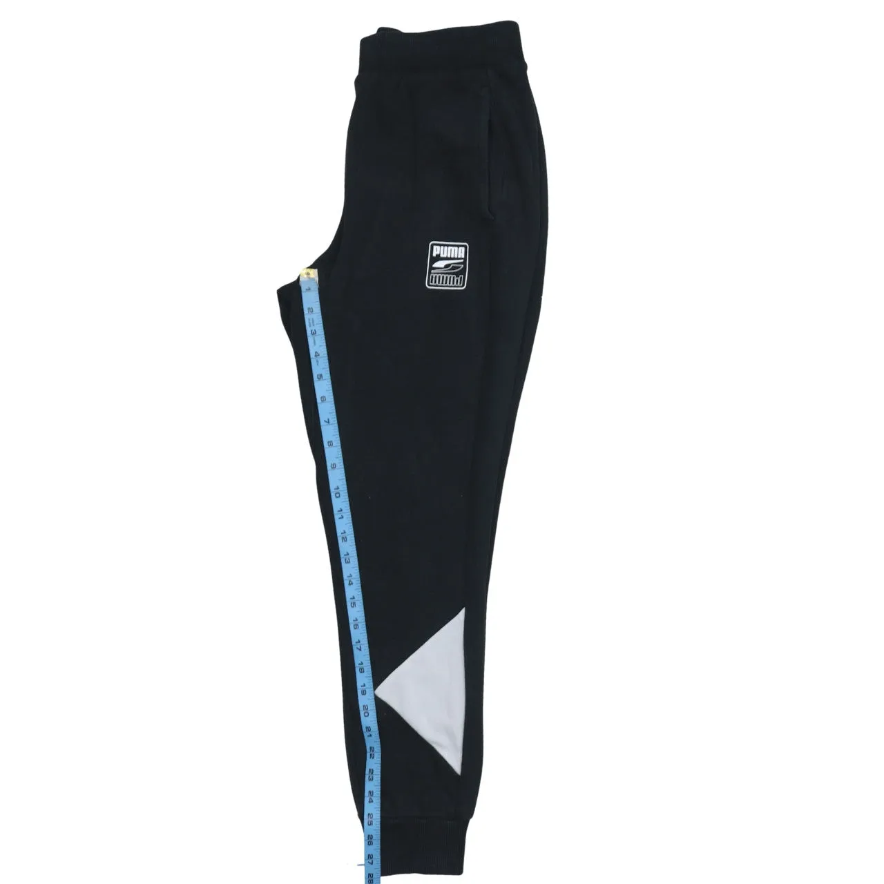Puma 90's Rib Cuff Casual Joggers / Sweatpants Medium Black sold by Vintage Club product image thumbnail 5