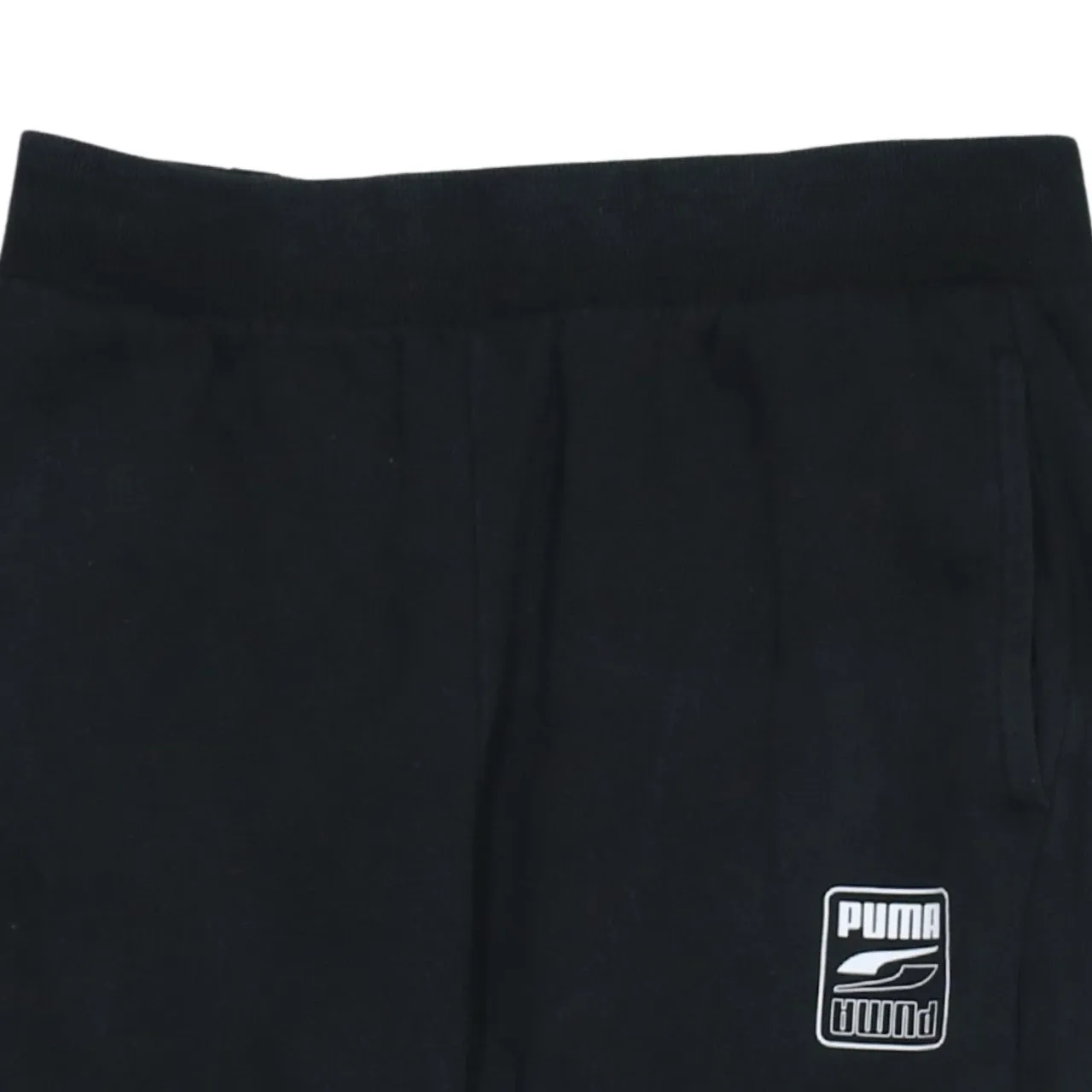 Puma 90's Rib Cuff Casual Joggers / Sweatpants Medium Black sold by Vintage Club product image thumbnail 3