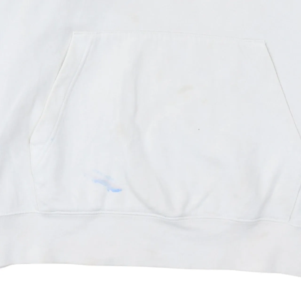 Nike 90's Swoosh Pullover Hoodie Medium White sold by Vintage Club product image thumbnail 4