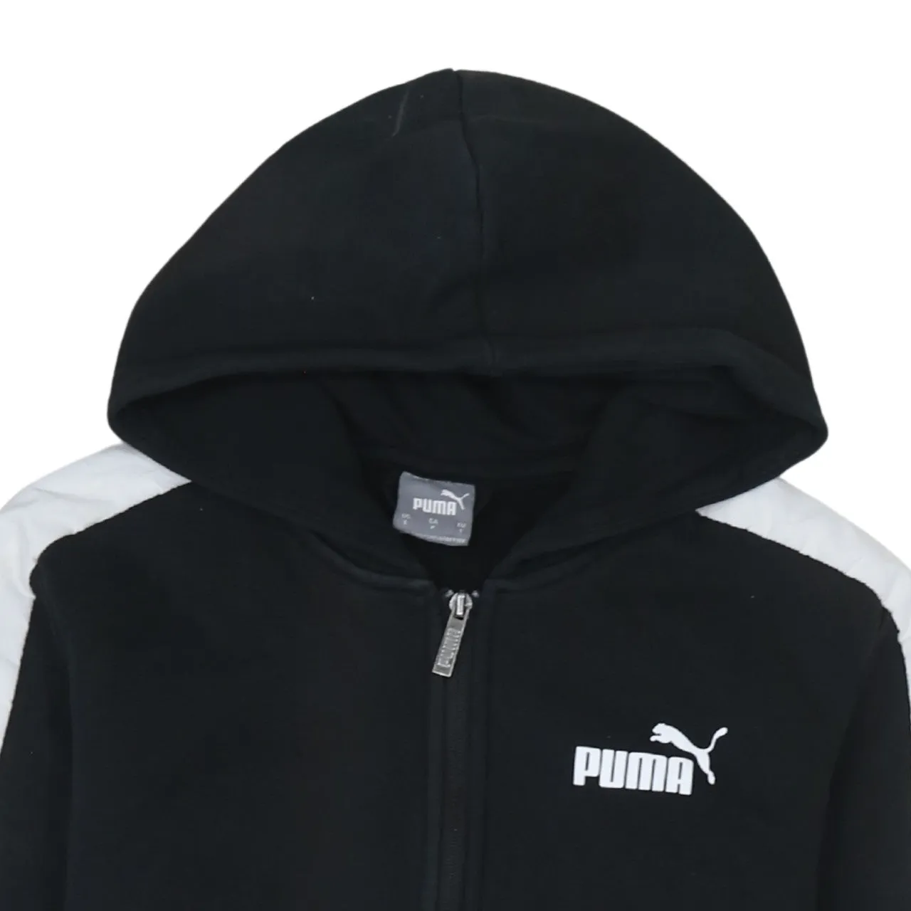 Puma 90's Lightweight Full Zip Up Hoodie Small Black sold by Vintage Club product image thumbnail 3