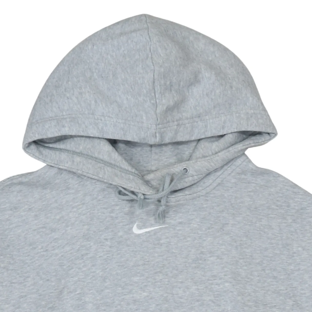 Nike 90's Center Middle Swoosh Pullover Hoodie Medium Grey sold by Vintage Club product image thumbnail 3