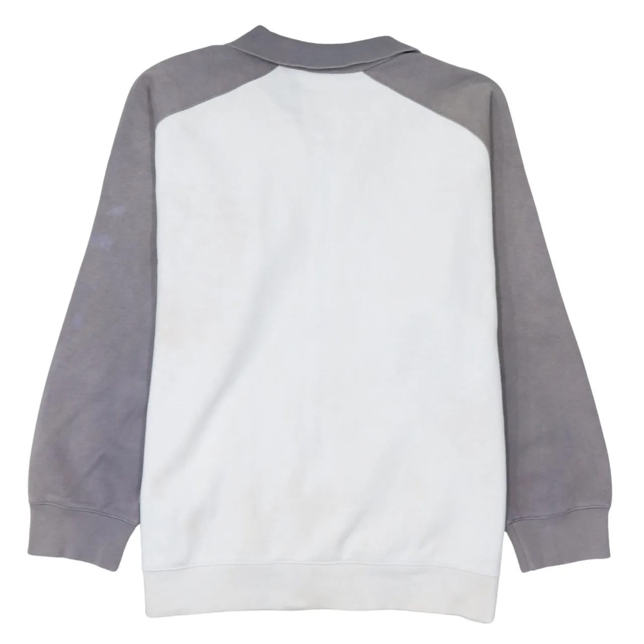 Nike 90's Spellout Full Zip Up Sweatshirt Large White sold by Vintage Club product image thumbnail 2