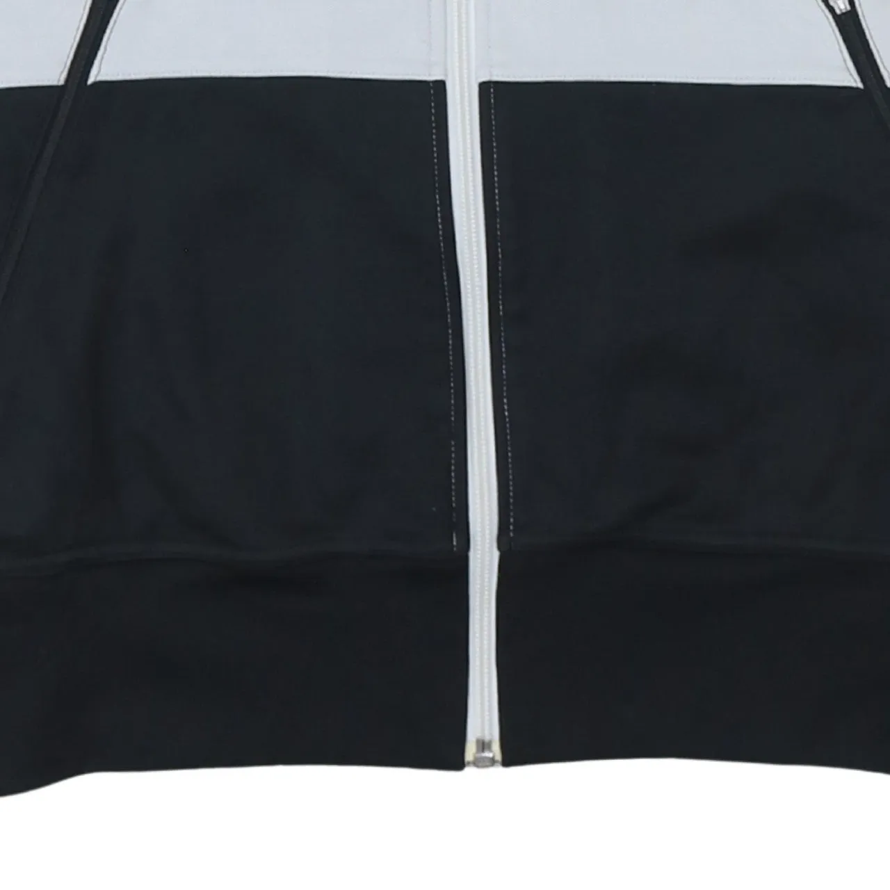 Adidas 90's Striped Sleeve Full Zip Up Sweatshirt Medium Black sold by Vintage Club product image thumbnail 4