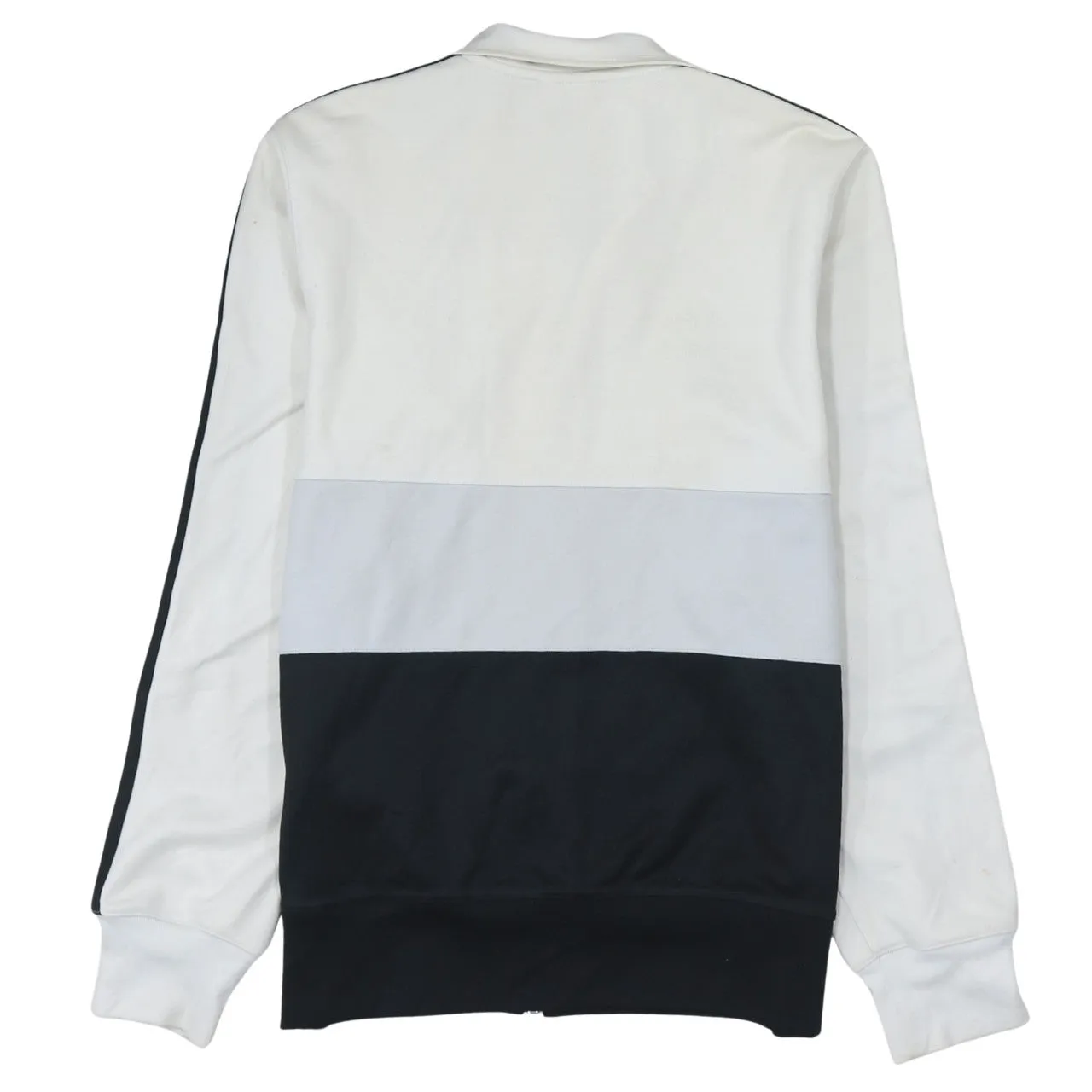 Adidas 90's Striped Sleeve Full Zip Up Sweatshirt Medium Black sold by Vintage Club product image thumbnail 2