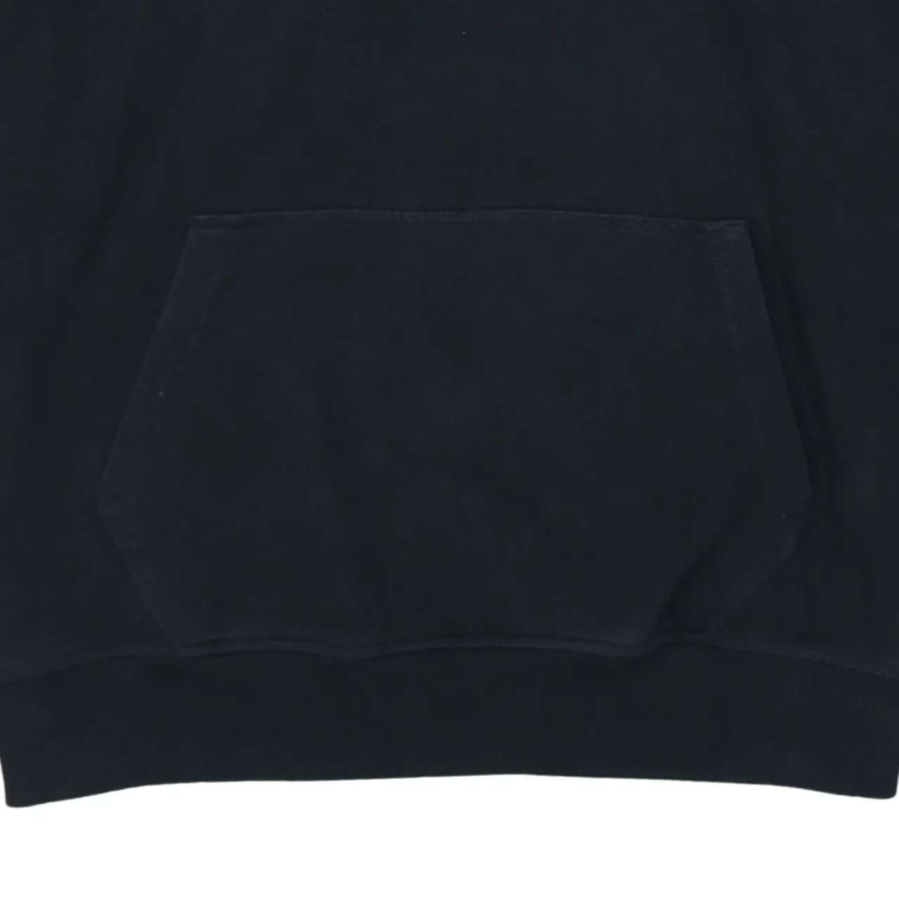 Gym Shark 90's Drawstring Pockets Pullover Hoodie Large Black sold by Vintage Club product image thumbnail 4