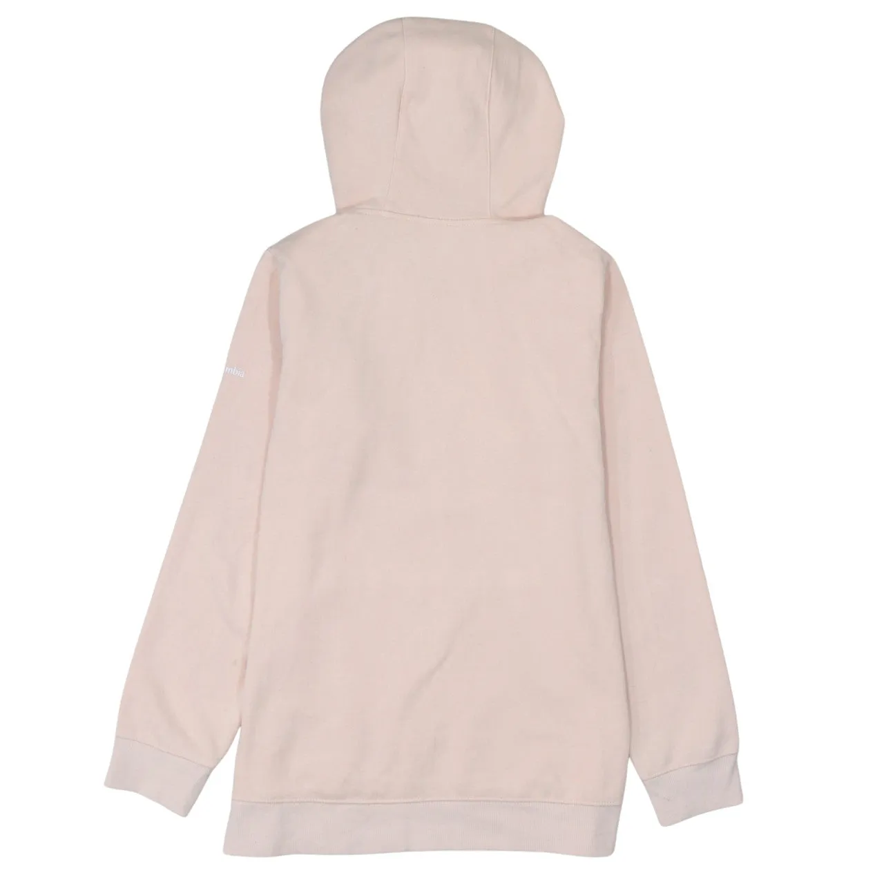 Columbia 90's Spellout Pullover Hoodie Large Pink sold by Vintage Club product image thumbnail 2