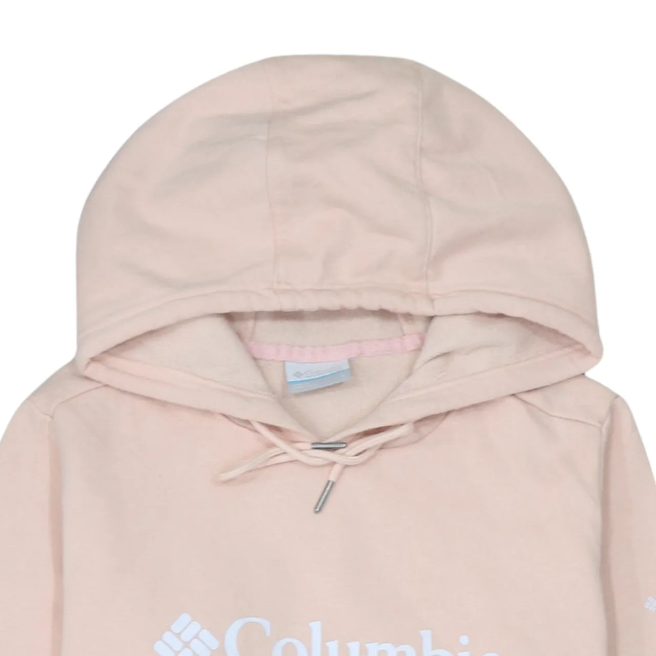 Columbia 90's Spellout Pullover Hoodie Large Pink sold by Vintage Club product image thumbnail 3