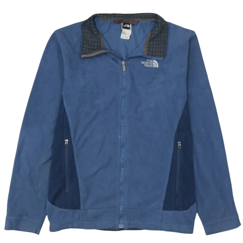 The North Face 90's Hiking Warm Full Zip Up Fleece Jumper Large Blue sold by Vintage Club