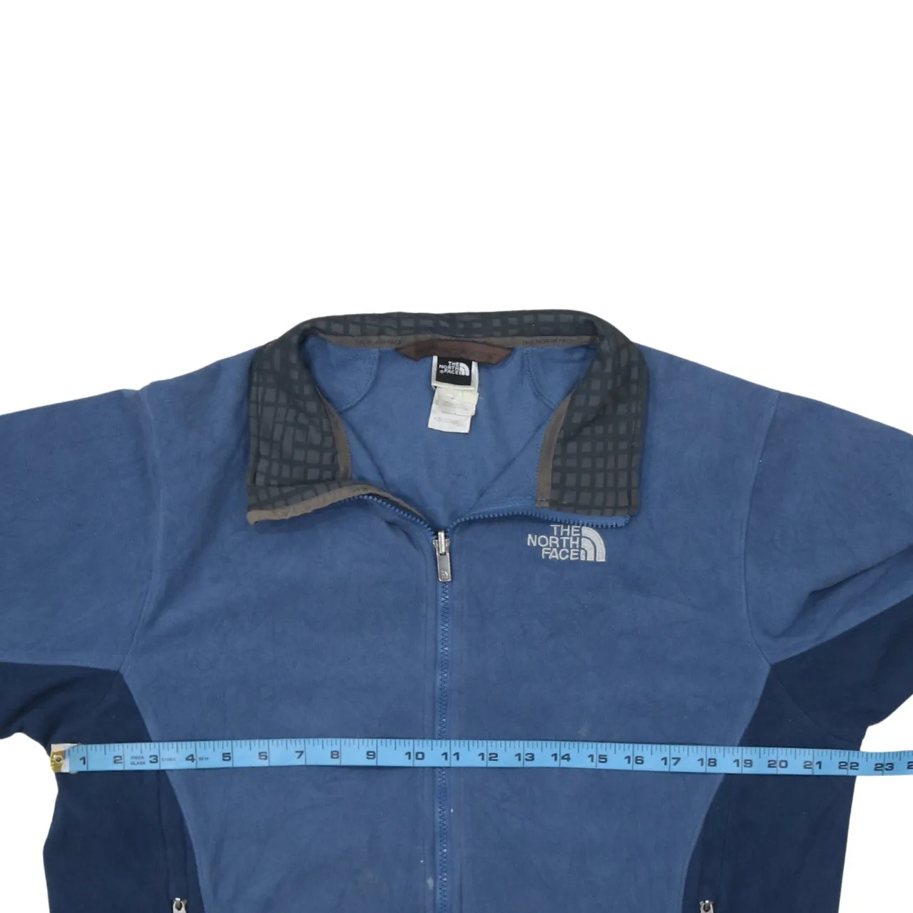 The North Face 90's Hiking Warm Full Zip Up Fleece Jumper Large Blue sold by Vintage Club product image thumbnail 5