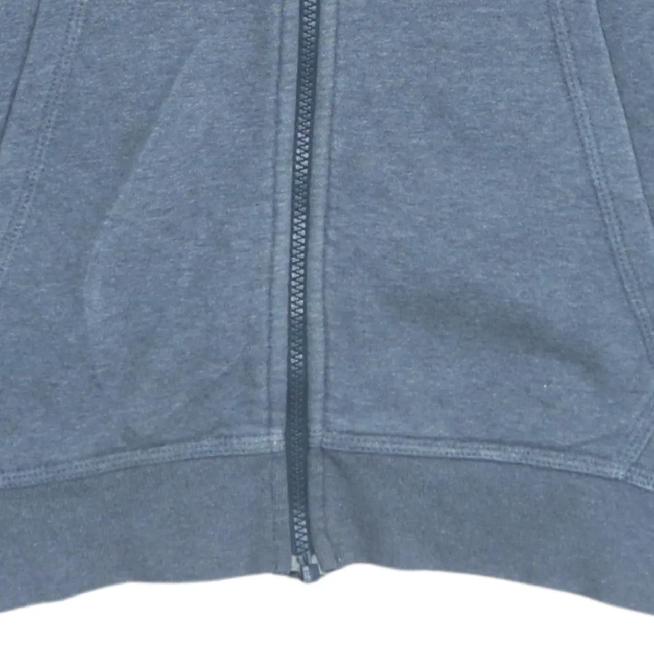 Nike 90's Swoosh Full Zip Up Sweatshirt Large Grey sold by Vintage Club product image thumbnail 4