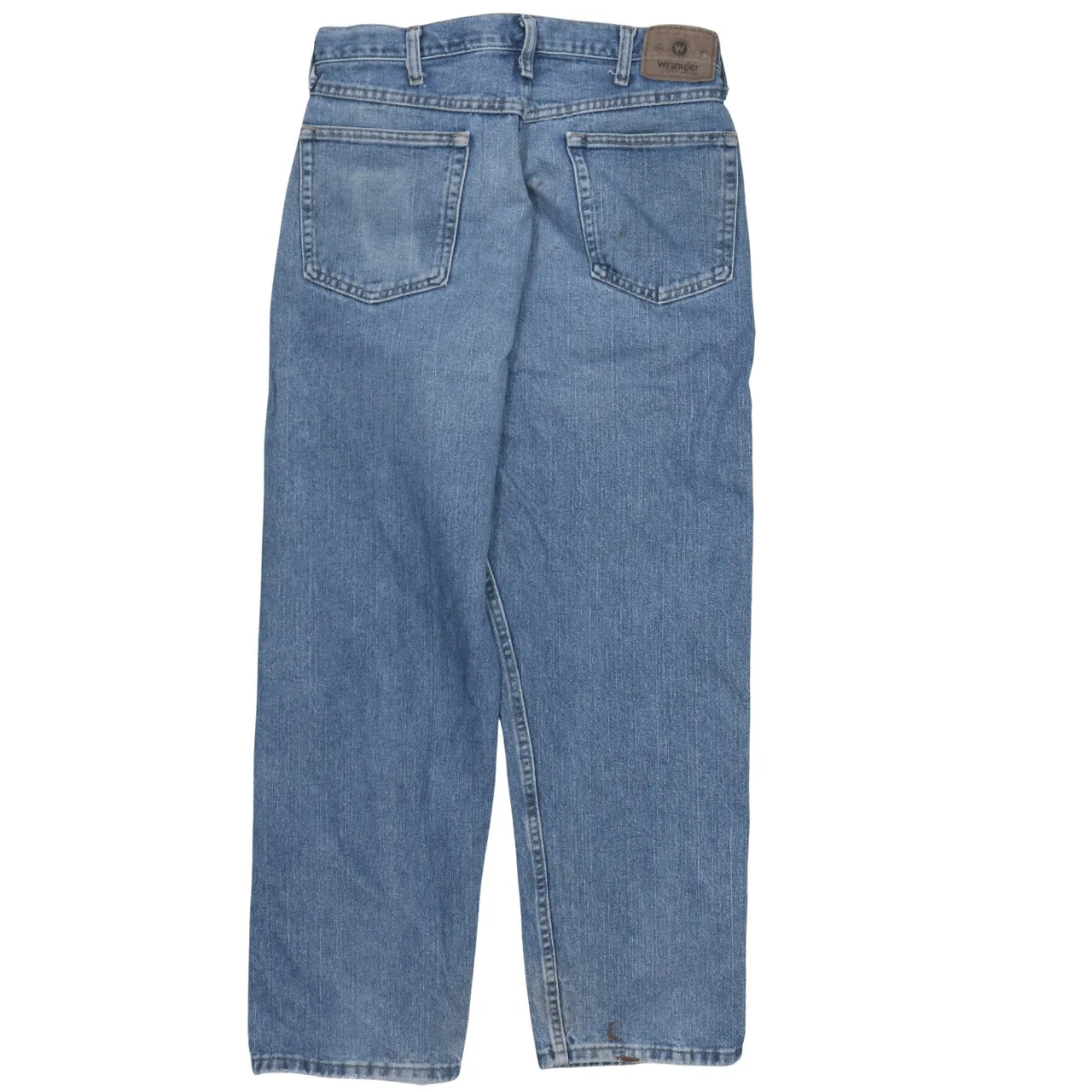 Wrangler 90's Lightwash Straight Leg Baggy Jeans / Pants 36 Blue sold by Vintage Club