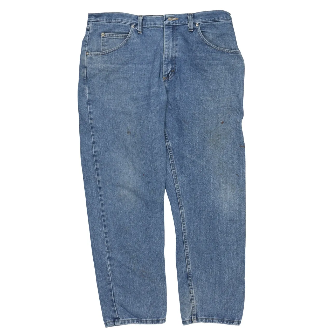 Wrangler 90's Lightwash Straight Leg Baggy Jeans / Pants 36 Blue sold by Vintage Club product image thumbnail 2