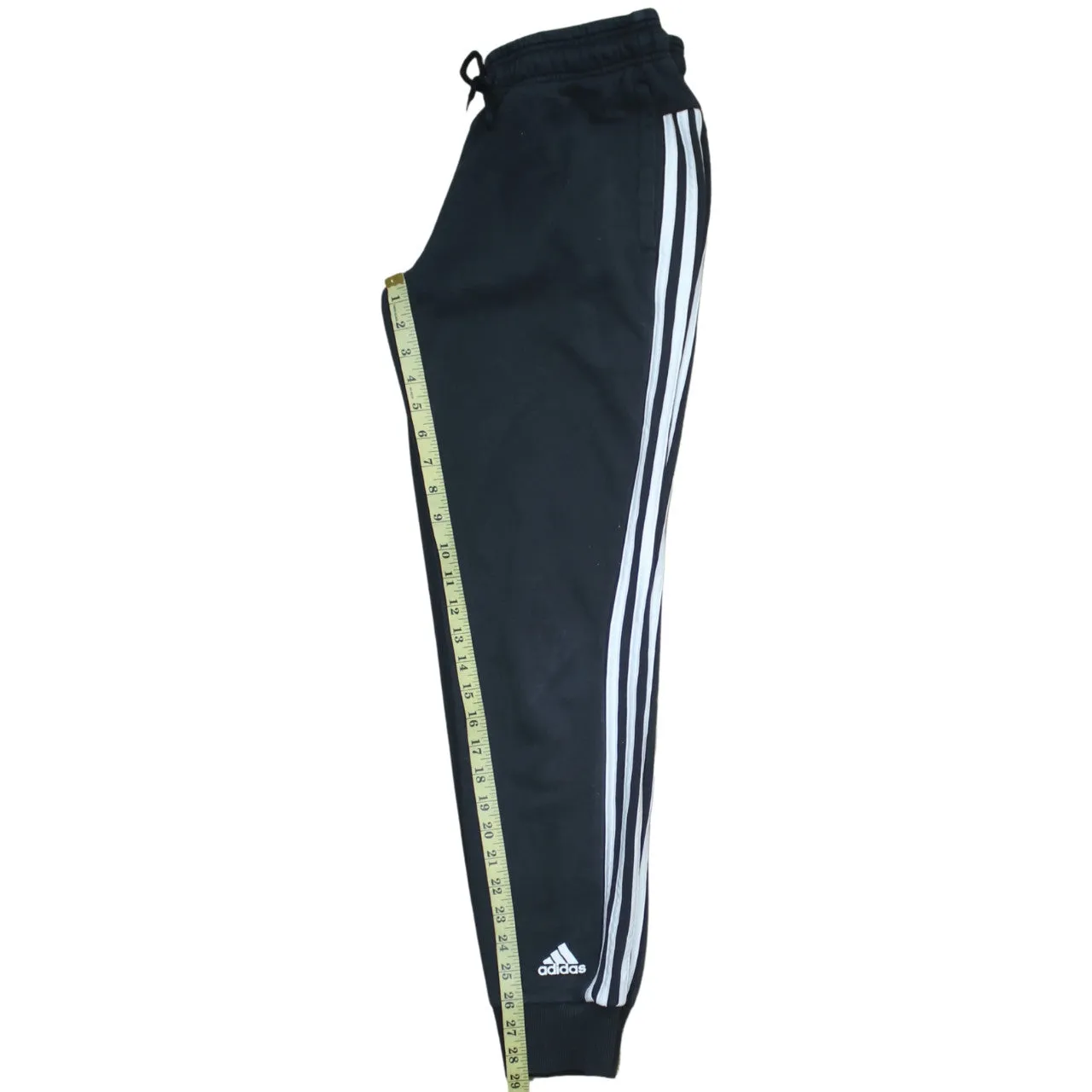 Adidas 90's 3 Stripes Casual Joggers / Sweatpants Small Black sold by Vintage Club product image thumbnail 5