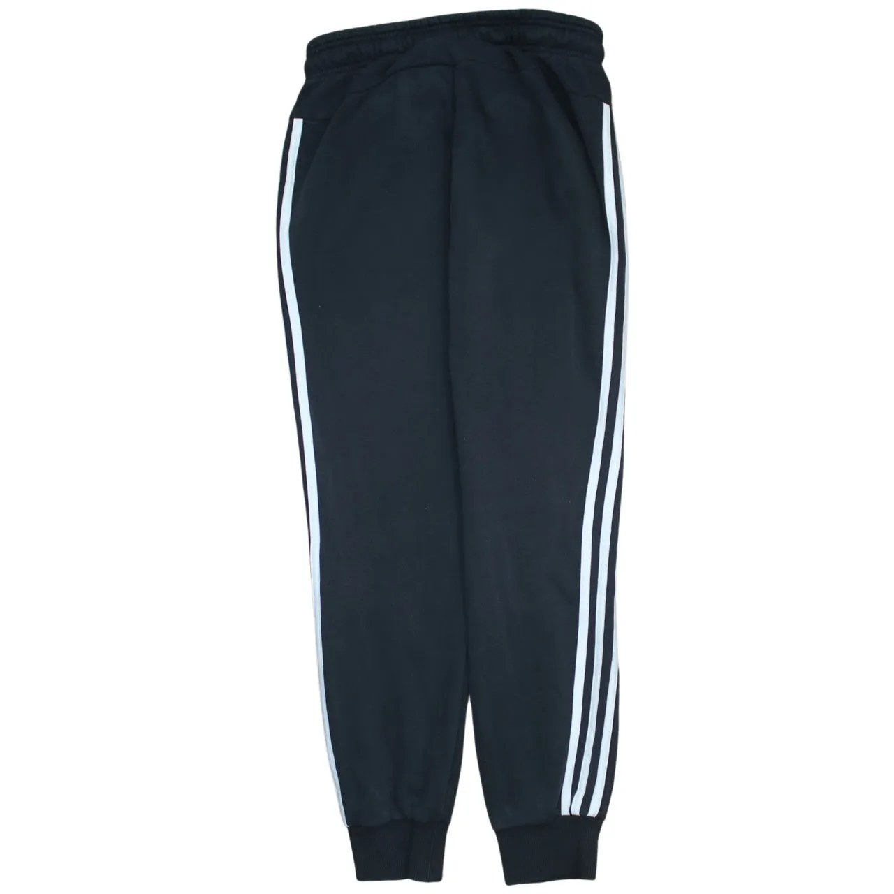 Adidas 90's 3 Stripes Casual Joggers / Sweatpants Small Black sold by Vintage Club product image thumbnail 2