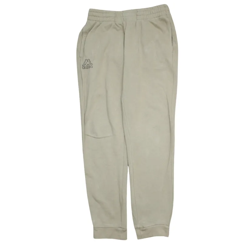 Kappa 90's Rib Cuff Casual Joggers / Sweatpants 28 Beige Cream sold by Vintage Club