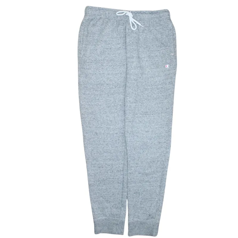 Champion 90's Rib Cuff Casual Joggers / Sweatpants Medium Grey made by Vintage Club