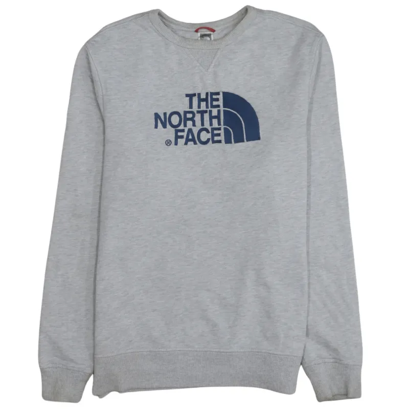 The North Face 90's Spellout Crew Neck Sweatshirt Large Grey made by The North Face