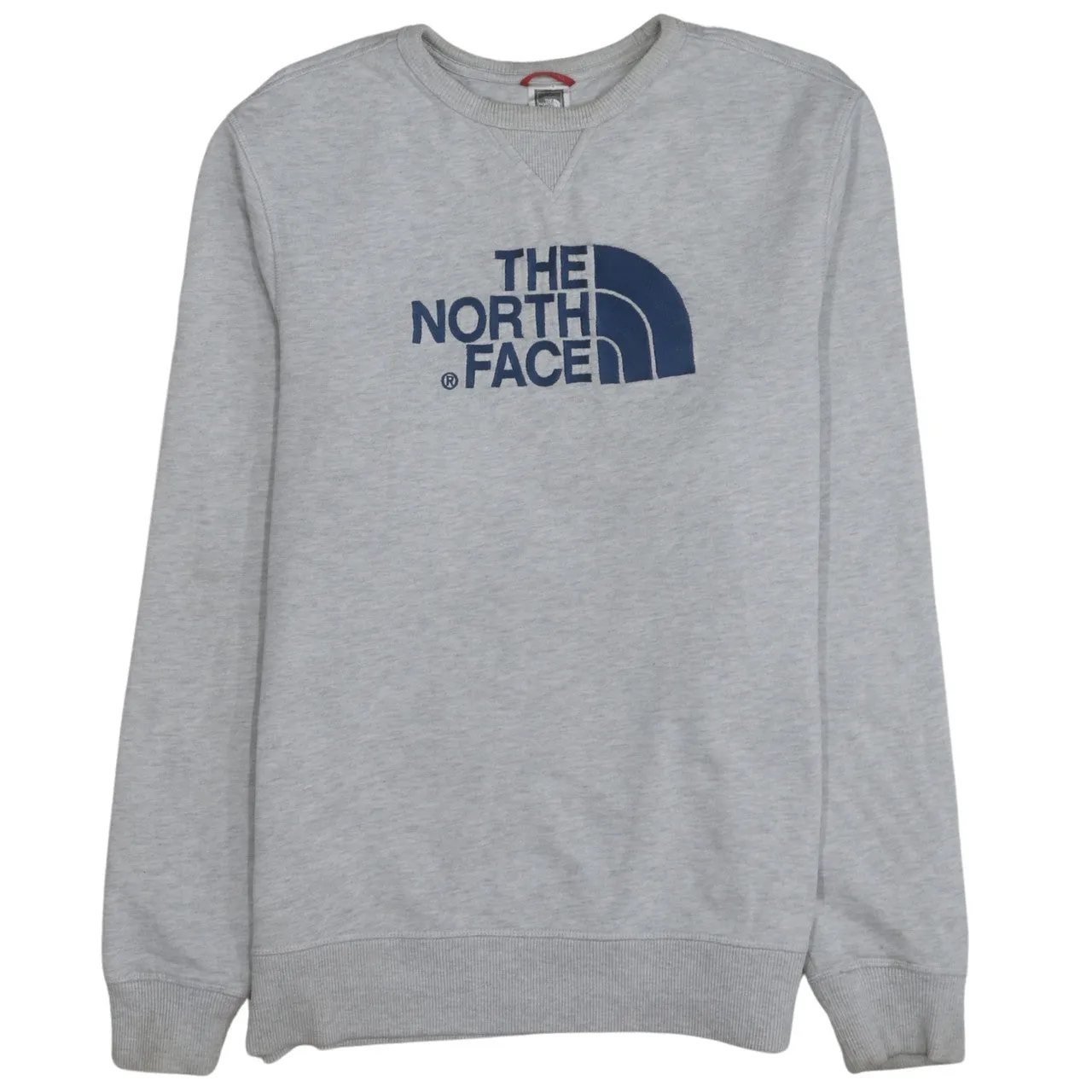 The North Face 90's Spellout Crew Neck Sweatshirt Large Grey sold by Vintage Club